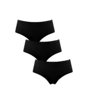 Missya Seamless Tai 3-Pack Cotton - Black - S