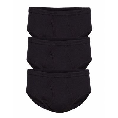 Original 3-Pack Brief Kalsonger Y-front Briefs Svart Resteröds