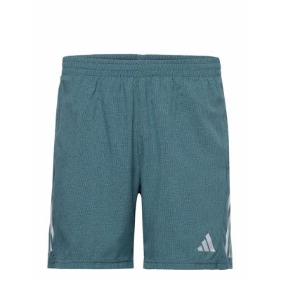 Own The Run Heather Shorts Sport Shorts Sport Shorts Blue Adidas Performance