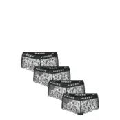 Pieces Pclogo Lace Hipster 4-Pack - Black - S