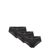 Pieces Pcnola Low Cut Hipster  3-Pack Noos - Black - XL