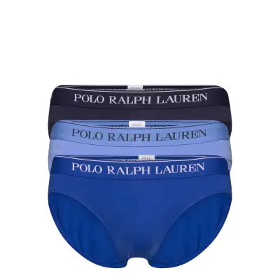 Polo Ralph Lauren Low-Rise-Brief 3-Pack - Blue - L