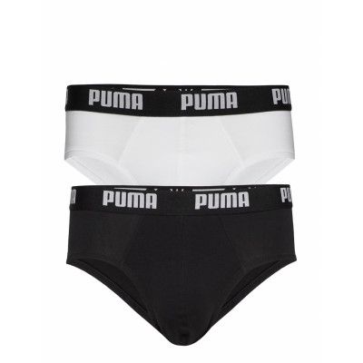 Puma Basic Brief 2P Kalsonger Y-front Briefs Svart PUMA