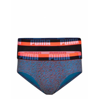 Puma Noise Aop Brief 2p Kalsonger Y-front Briefs Multi/mönstrad PUMA