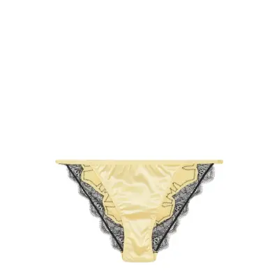 ROTATE Lace Trim Brief - Yellow - S