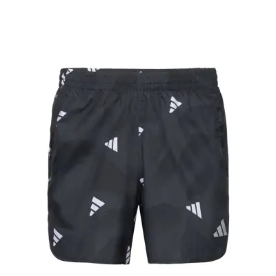 Run It Bos Sho Sport Shorts Sport Shorts Svart Adidas Performance