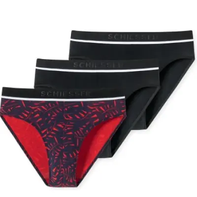 Schiesser 3-pack 95-5 Printed Rio-Slip
