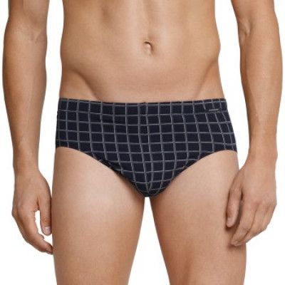 Schiesser Day and Night Check Mini Brief