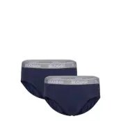 Sloggi Men Go Abc Midi 2P Kalsonger Y-front Briefs Blue Sloggi