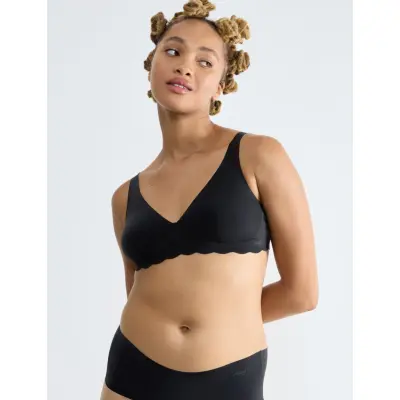 sloggi Sloggi Zero Microfibre 2.0 Soft Bra - Black - L