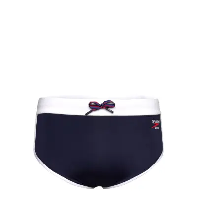 Speedo 8-005079 Jetstream Retro Logo Brief Marinblå