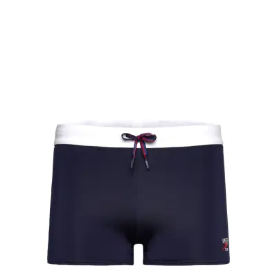 Speedo 8-005081 Jetstream Retro Solid Square Leg Marinblå