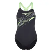 Speedo Medley Logo Medalist One Piece - Black - 42