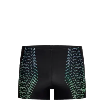 Speedo Mens Duo Logo Print Aquashort Blå