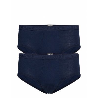 Sportsbrief Kalsonger Y-front Briefs Blå Schiesser