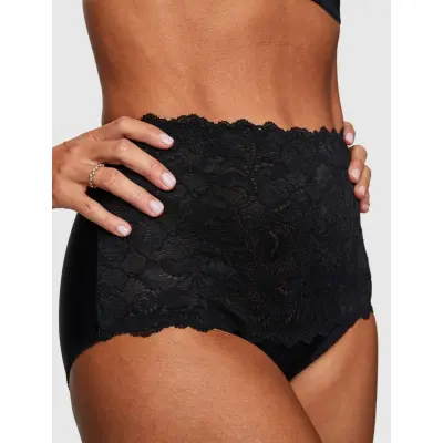 Swegmark Support Ladies Maxi Briefs - Black - 50