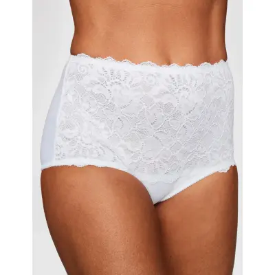 Swegmark Support Ladies Maxi Briefs - White - 44