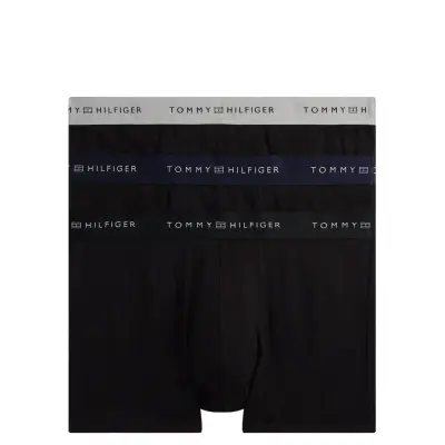 Tommy Hilfiger 3P Trunk Metallic Wb Svart