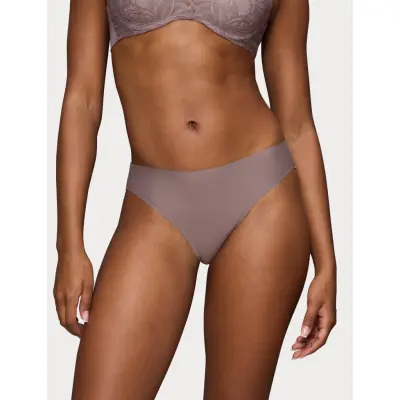 Triumph Body Make-Up Illusion Lace Highleg - Grey - 36