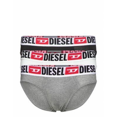 Umbr-Andrethreepack Underpants Kalsonger Y-front Briefs Grå Diesel Men
