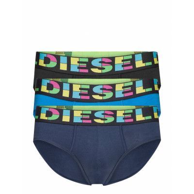 Umbr-Andrethreepack Underpants Kalsonger Y-front Briefs Multi/mönstrad Diesel Men