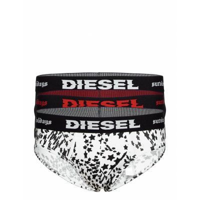 Umbr-Andrethreepack Underpants Kalsonger Y-front Briefs Multi/mönstrad Diesel Men
