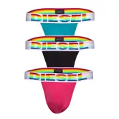 Umbr-Jockythreepack Jockstrap *Villkorat Erbjudande Kalsonger Y-front Briefs Multi/mönstrad Diesel Men