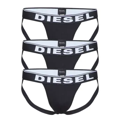 Umbr-Jockythreepack Jockstrap 3pack Kalsonger Y-front Briefs Svart Diesel Men