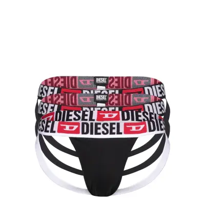 Umbr-Jockythreepack Jockstrap Kalsonger Y-front Briefs Svart Diesel Men