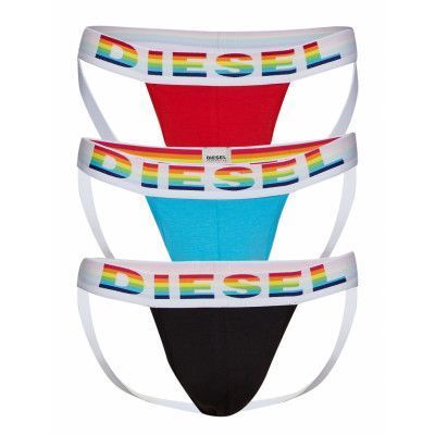 Umbr-Jockythreepack Jockstrap Kalsonger Y-front Briefs Multi/mönstrad Diesel Men