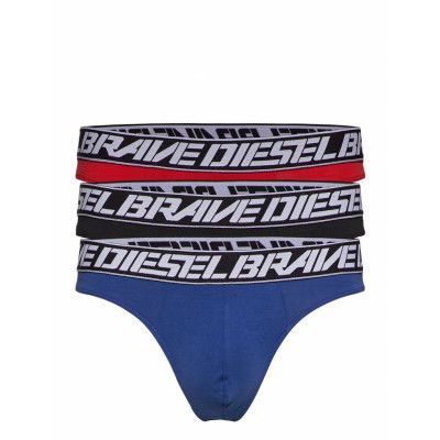 Umbr-Stringthreepack Underpants Kalsonger Y-front Briefs Blå Diesel Men