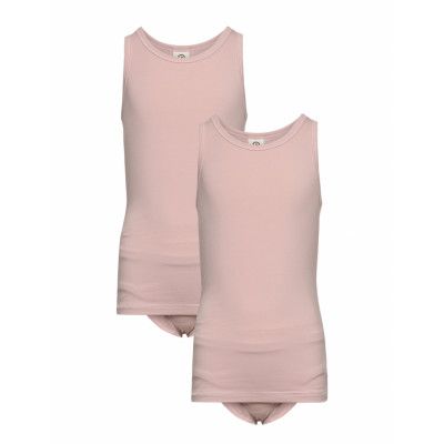 Underwear Set Brief Girl 2-Pack Underkläderset Rosa Müsli By Green Cotton