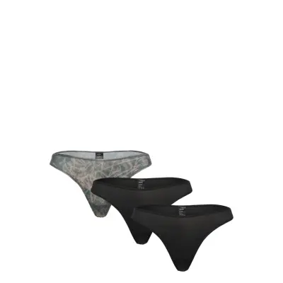 Weekday 3-Pack Brazilian Briefs - Black - XS