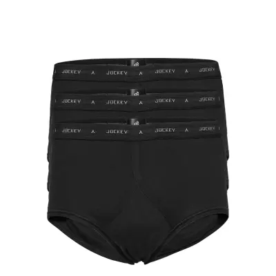 Y-Front Brief 3-P Kalsonger Y-front Briefs Svart Jockey