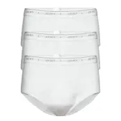 Y-Front Brief 3-P Kalsonger Y-front Briefs Vit Jockey